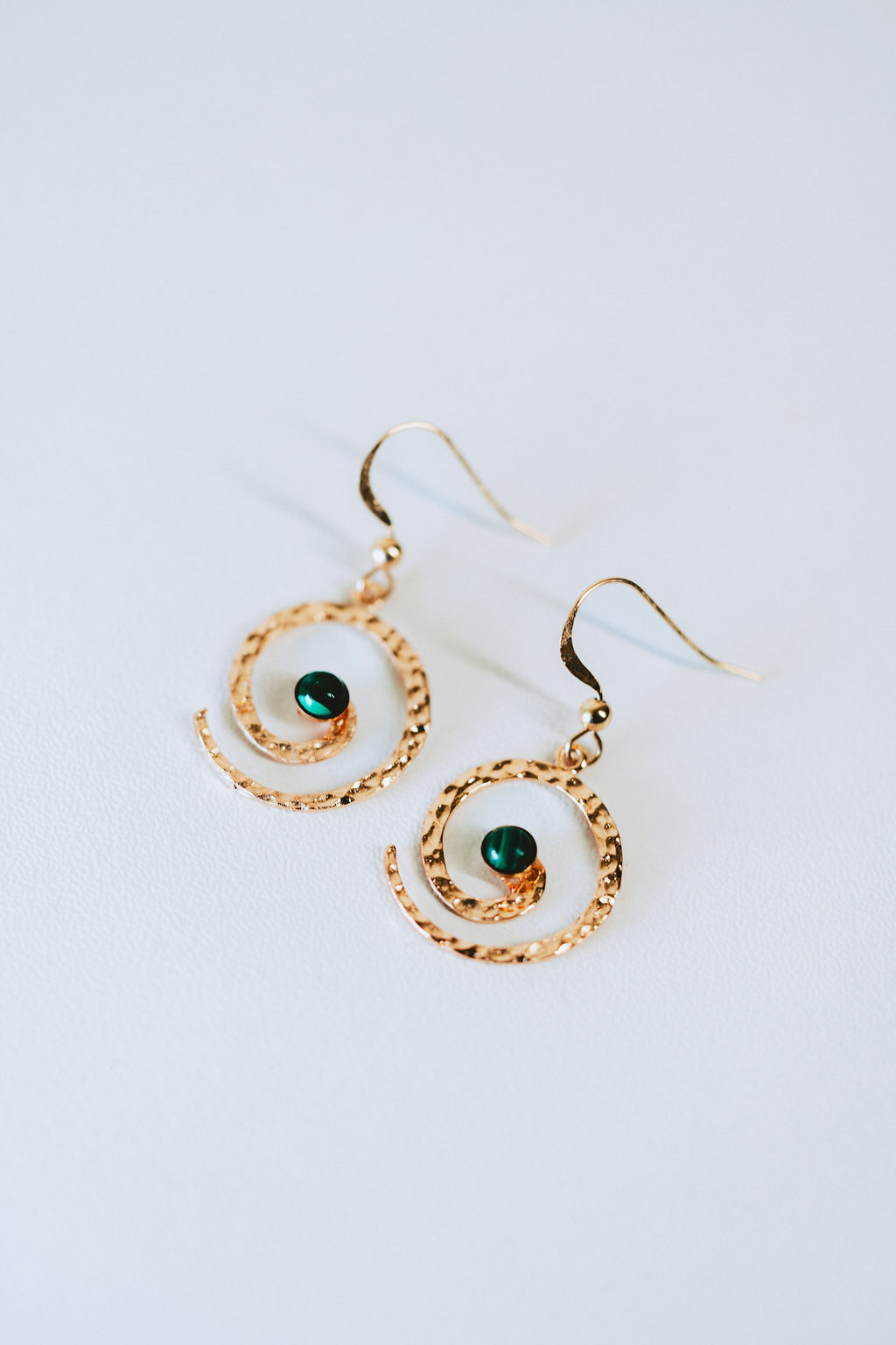 Boucles d'oreilles Spirale