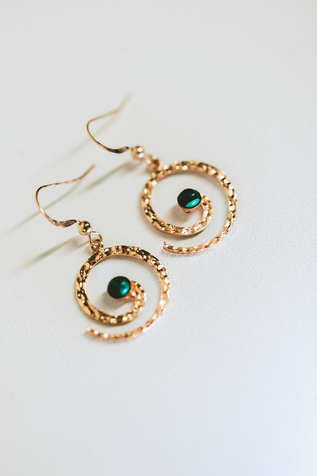 Boucles d'oreilles Spirale